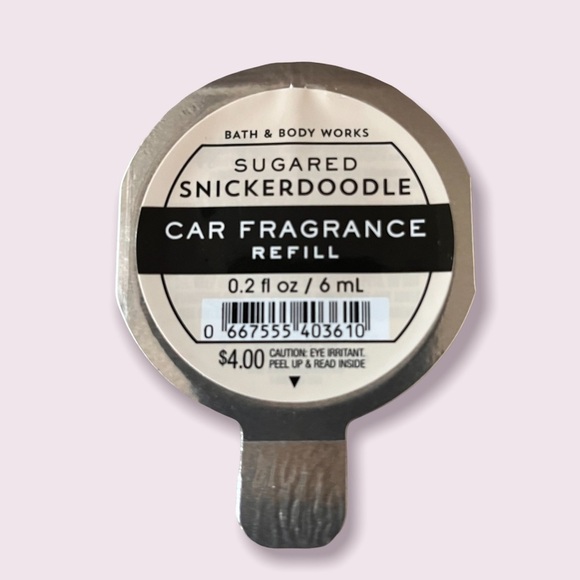 Nwt bath & body works Santa car clip w/fragrance refill sugared snickerdoodle - Picture 4 of 5